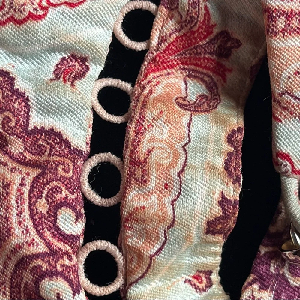 Zimmermann Paisley Halter Crop Top - Picture 5 of 15